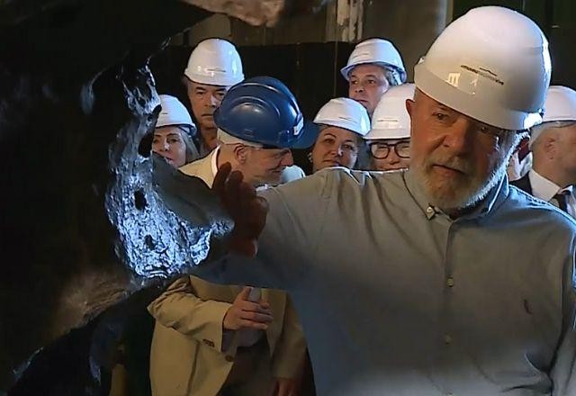Imagem da noticia Lula visita obras de reconstrução do Museu Nacional no Rio