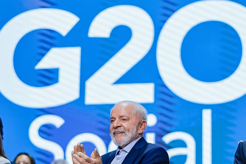 Imagem da noticia Lula defende discussão de jornadas de trabalho mais equilibradas no G20