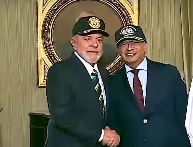 Imagem da noticia Lula e Gustavo Petro se reúnem na Casa de Nariño, em Bogotá