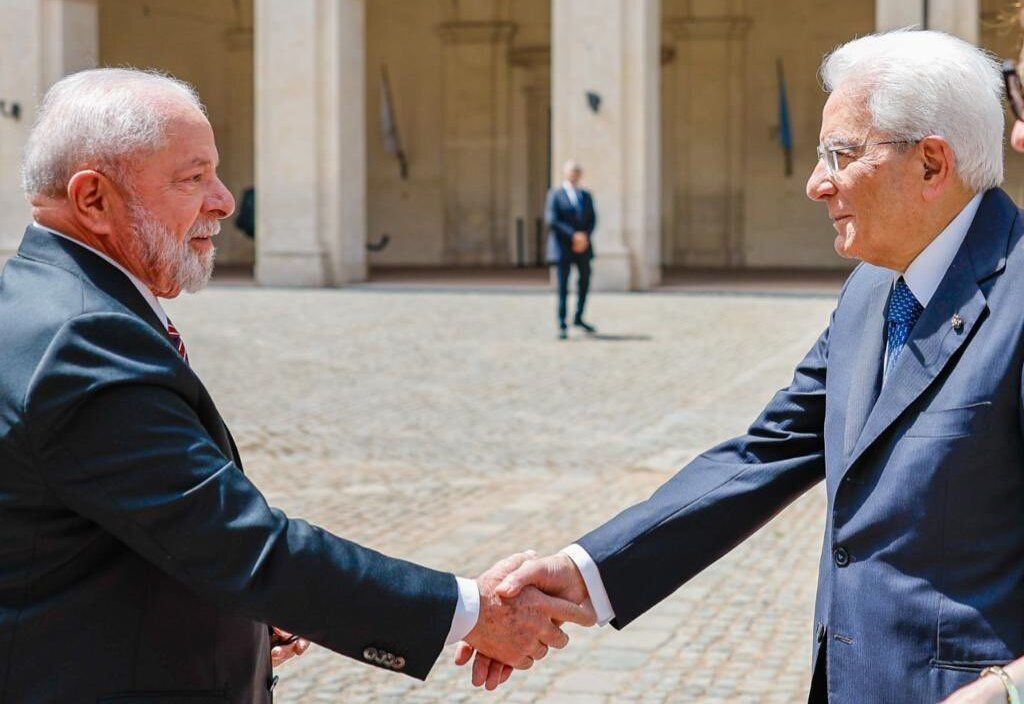 Imagem da noticia Presidente da Itália, Sergio Mattarella, chega ao Brasil neste domingo