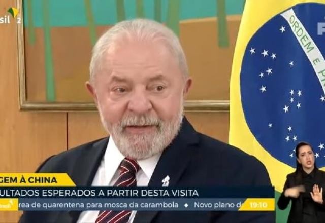 Imagem da noticia Lula diz que vai convidar Xi Jinping para vir ao Brasil