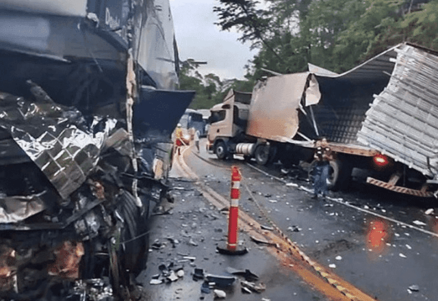Imagem da noticia Número de acidentes com caminhões é 4,5 vezes maior do que roubo de cargas