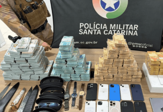 Imagem da noticia Foragido é preso com mais de R$ 5 milhões em Santa Catarina