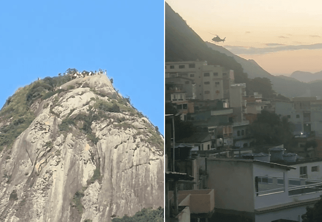Imagem da noticia Operação da polícia tem tiroteio, bloqueio de avenida e turistas ilhados no Vidigal, Rio de Janeiro