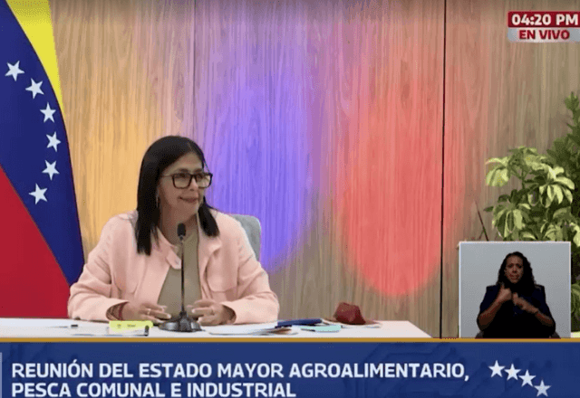 Imagem da noticia Venezuela cria órgão para proteger setores estratégicos, afirma Delcy Rodríguez