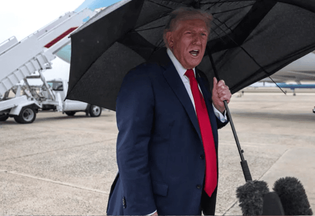 Imagem da noticia 'A guerra acabou', diz Trump ao viajar para Israel para a libertação dos reféns