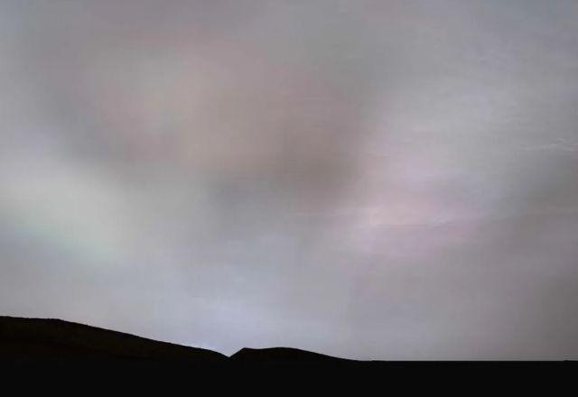 Imagem da noticia Robô Curiosity da Nasa registra raios de sol em Marte