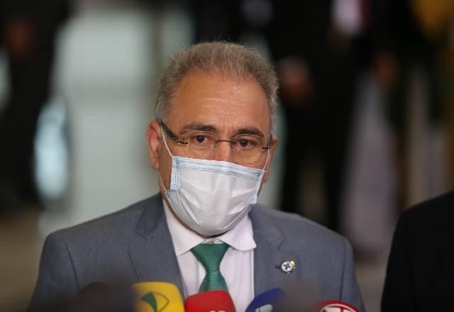 Imagem da noticia "São Paulo está sempre reclamando" , diz Queiroga sobre envio de doses