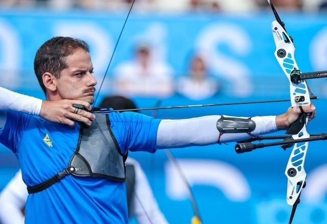 Marcus D'Almeida é superado por sul-coreano e cai nas oitavas do tiro com arco em Paris 2024