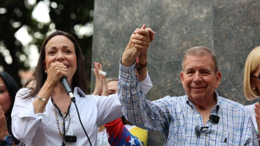 Projeção com amostragem de votos revela vitória de Edmundo González na Venezuela 