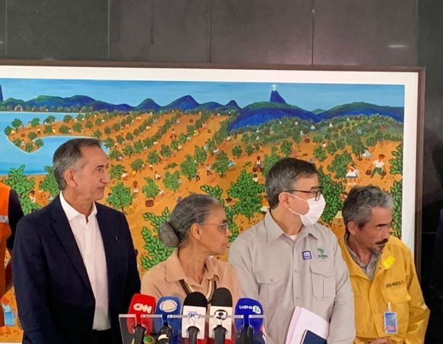 Governo cria sala de situação para monitorar seca e incêndios no Pantanal e na Amazônia