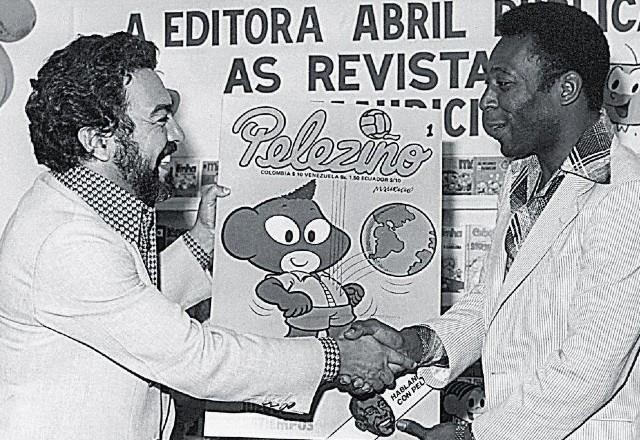 Imagem da noticia Maurício de Sousa fala sobre amizade com Pelé e criação de personagem