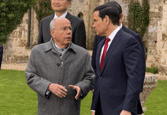 Imagem da noticia Vieira e Rubio discutem comércio e combate ao crime transnacional em encontro na França