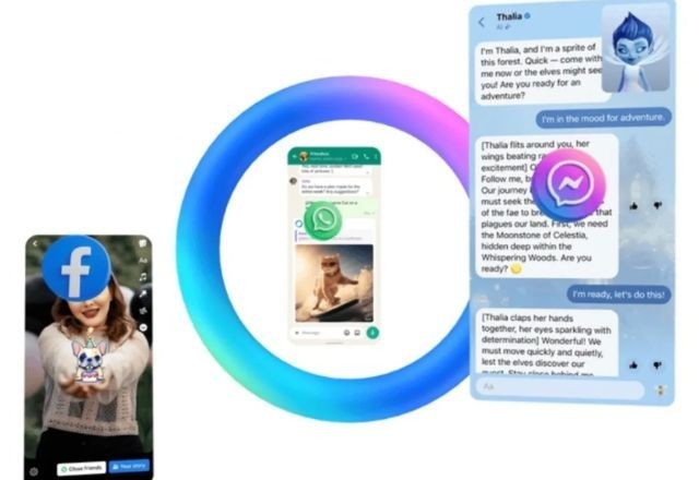 Meta AI é testado no WhatsApp, Instagram e Messenger em alguns países