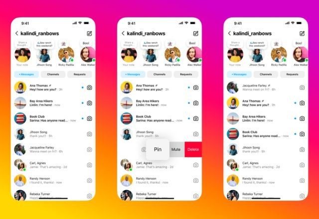 Imagem da noticia Instagram ganha novos recursos para função de mensagens diretas (DM)
