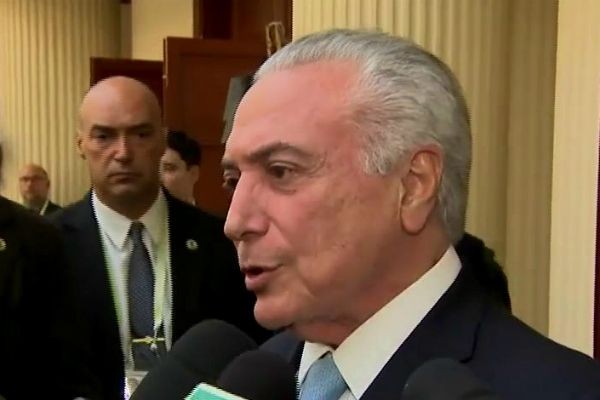 Michel Temer participa da Cúpula das Américas, no Peru