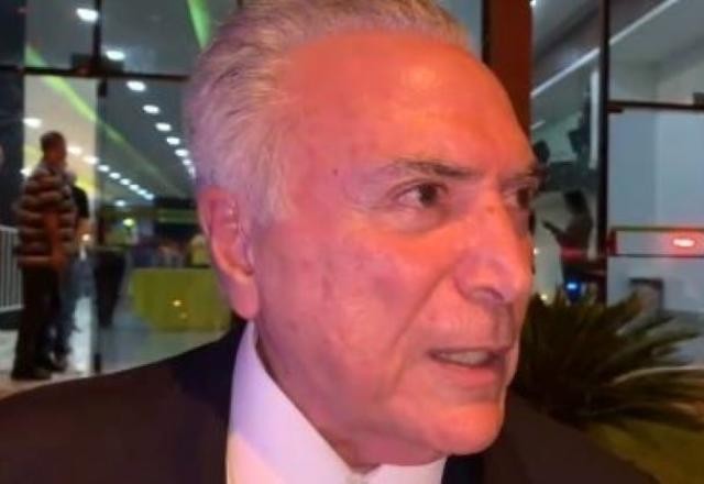 Temer sobre terceira via: "Não é improvável que possa prosperar"