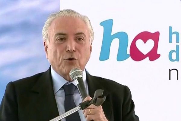 Imagem da noticia Michel Temer inaugura ala de hospital em SP batizada com o nome dele