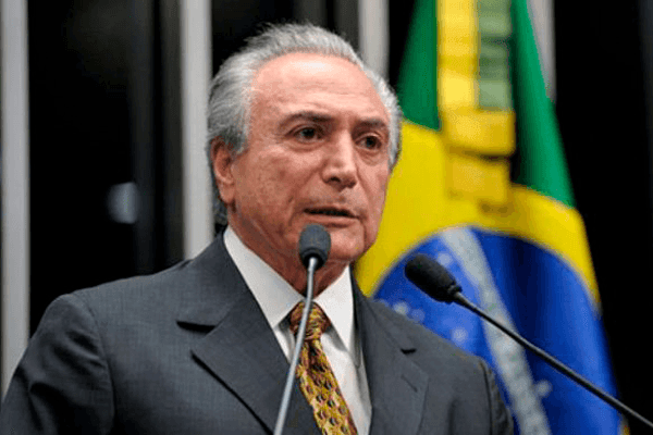 Imagem da noticia Michel Temer vira réu no caso de ex-assessor flagrado com mala de R$ 500 mil