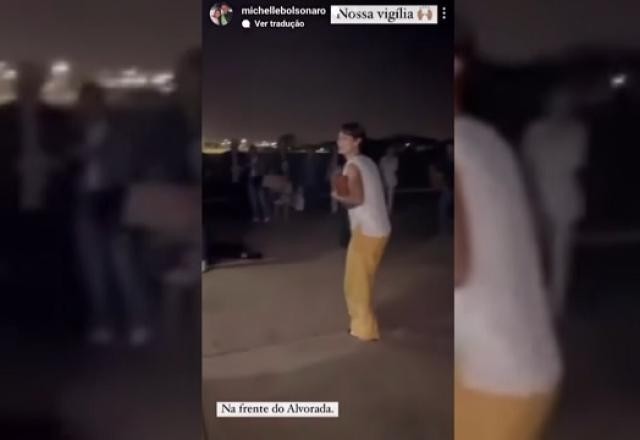 Imagem da noticia Michelle Bolsonaro faz vigília no Palácio do Planalto