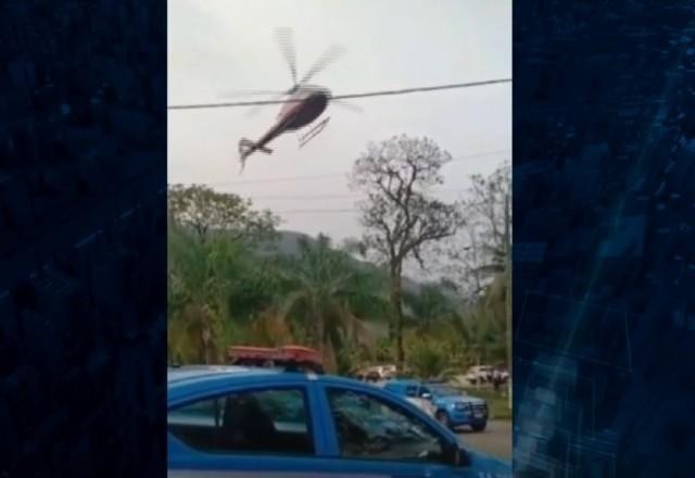 Polícia identifica homens que sequestraram helicóptero no Rio