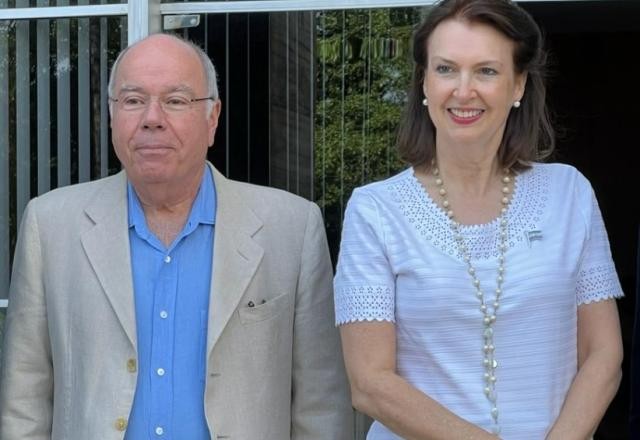 Imagem da noticia Futura chanceler de Milei encontra ministro Mauro Vieira, em Brasília