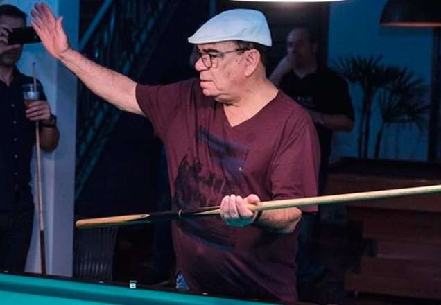 Imagem da noticia Morre aos 79 anos, Rui Chapéu, astro da sinuca brasileira