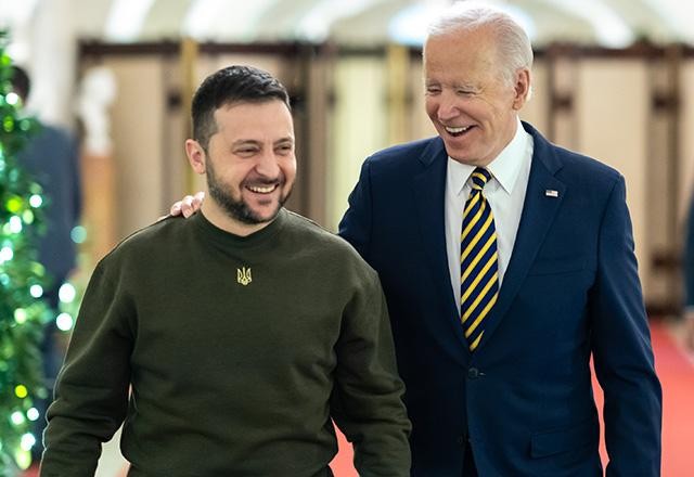 Imagem da noticia "Não pode haver paz em uma guerra imposta" diz Zelenskyy nos EUA