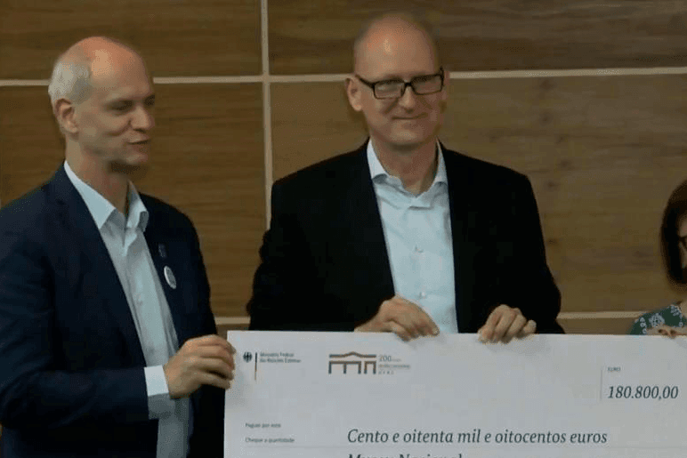 Imagem da noticia Museu Nacional recebe doação de 180 mil euros do governo alemão 