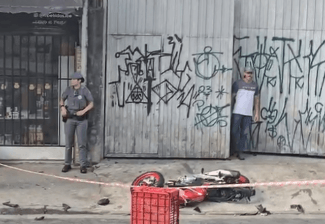 Imagem da noticia Motoqueiro e garupa morrem após atropelar irmãs gêmeas na faixa de pedestres em São Bernardo do Campo (SP)