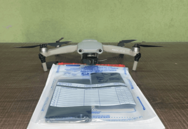Imagem da noticia Drone é abatido ao tentar jogar celulares dentro de presídio em MT