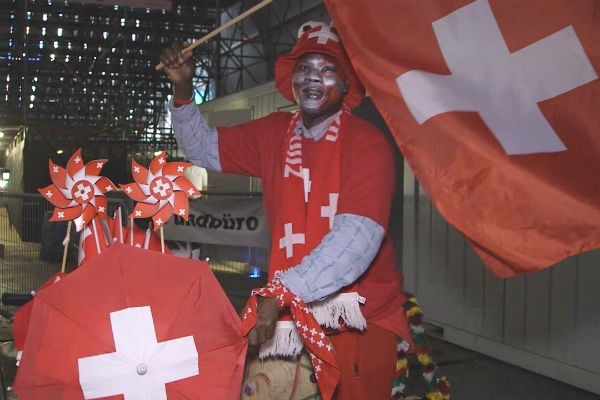 Na Suíça, empate com o Brasil foi festejado com sabor de vitória