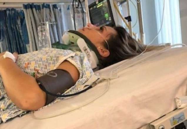 Imagem da noticia Nasceu de novo: Mulher é atingida por sofá e sobrevive