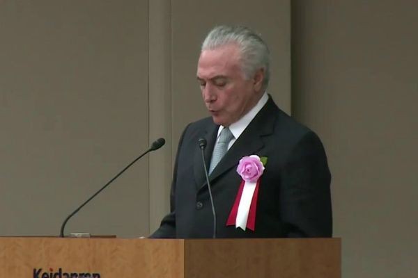 Imagem da noticia No Japão, Temer reafirma que controle da inflação é uma das metas do Governo