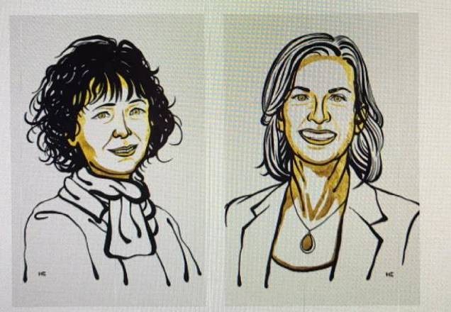 Imagem da noticia Nobel de Química vai para desenvolvimento de método de edição do genoma