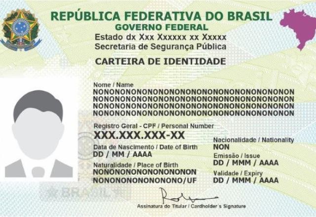 Imagem da noticia Emissão da nova carteira de identidade pode ser feita até janeiro pelos estados