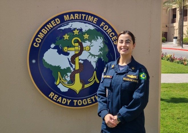 Imagem da noticia Conheça a primeira mulher a integrar força-tarefa antipirataria no Oriente Médio