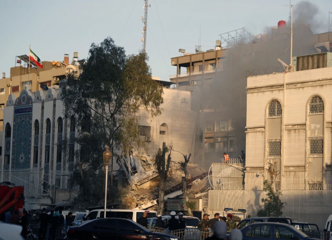 Ataque de Israel destrói embaixada iraniana na Síria e mata comandante