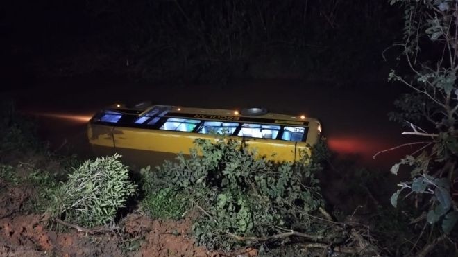 Motorista que causou acidente com ônibus escolar em Santa Catarina estava embriagado