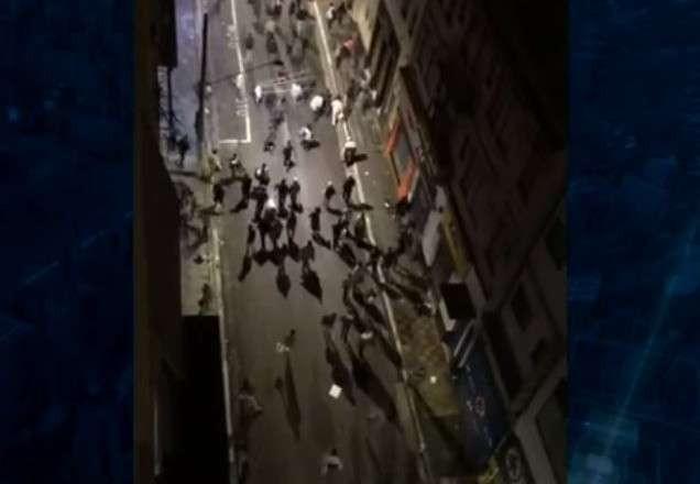Imagem da noticia Operação na Cracolândia termina com lojas e agências bancárias depredadas