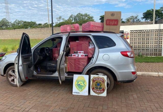 Imagem da noticia Grupo responsável por contrabando de cigarros é alvo da PF