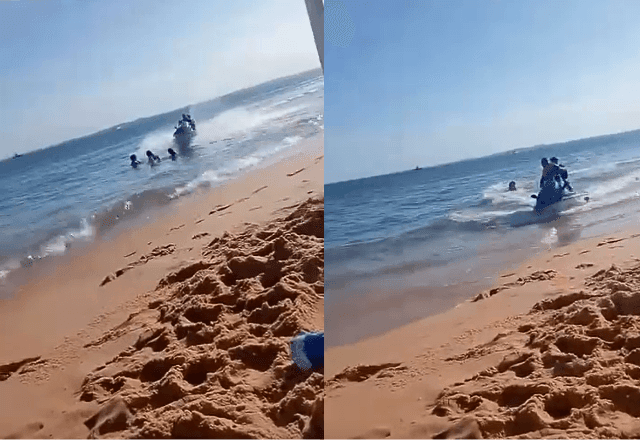 Imagem da noticia Moto aquática atinge banhistas na praia de Boa Viagem, em Salvador