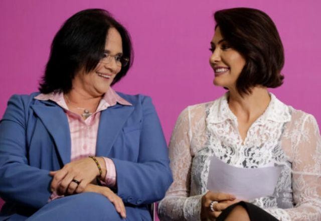 Imagem da noticia Damares e Michelle se encontram com venezuelanas citadas por Bolsonaro