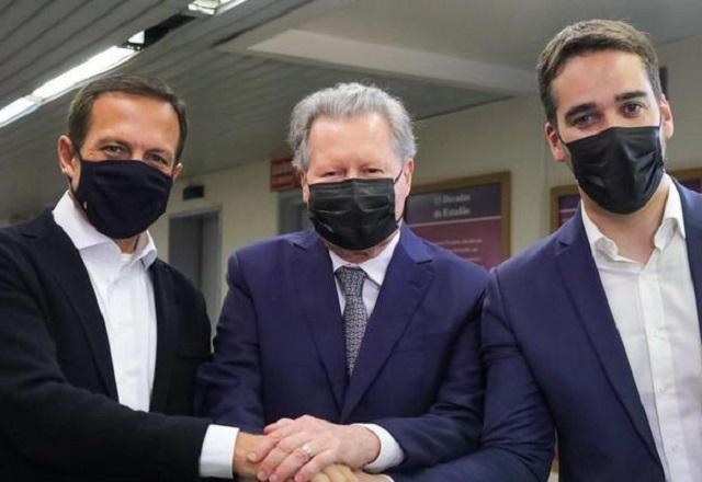 Imagem da noticia Doria e Virgílio acusam campanha de Leite de propor adiamento das prévias