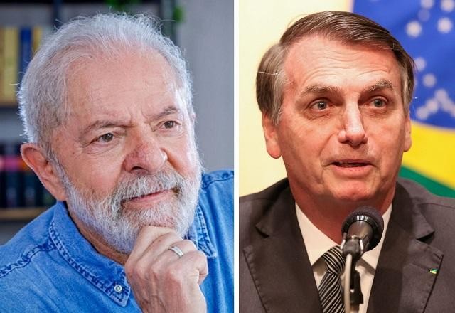 Imagem da noticia Vantagem de Lula sobre Bolsonaro no 2º turno cai para 12 pontos, diz pesquisa