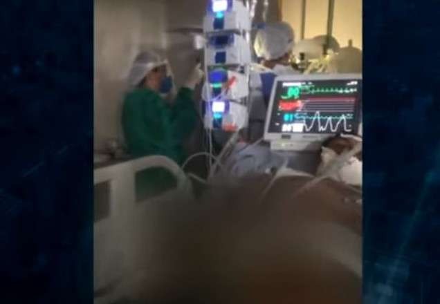Imagem da noticia Paciente internado com covid-19 morre após chuva invadir UTI de hospital