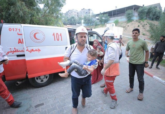 Imagem da noticia Hospitais na Faixa de Gaza estão "em ponto de ruptura", alerta OMS