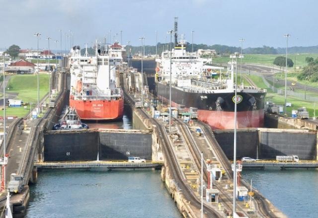 Imagem da noticia Seca diminui nível do Canal do Panamá e gera prejuízos em exportações
