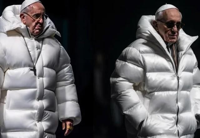 Imagem da noticia Papa aparece com roupa moderninha e a internet pergunta: o que é isso Chico?