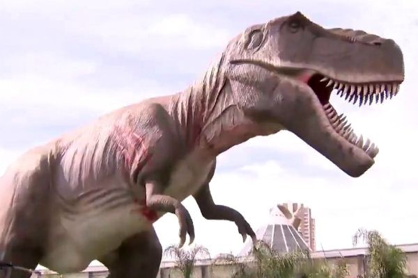 ´Parque dos Dinossauros´ é inaugurado no interior de São Paulo